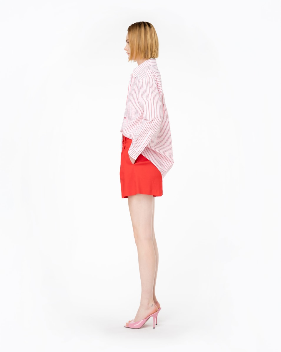 Pinko Sartoriale Shorts Aus Leinen