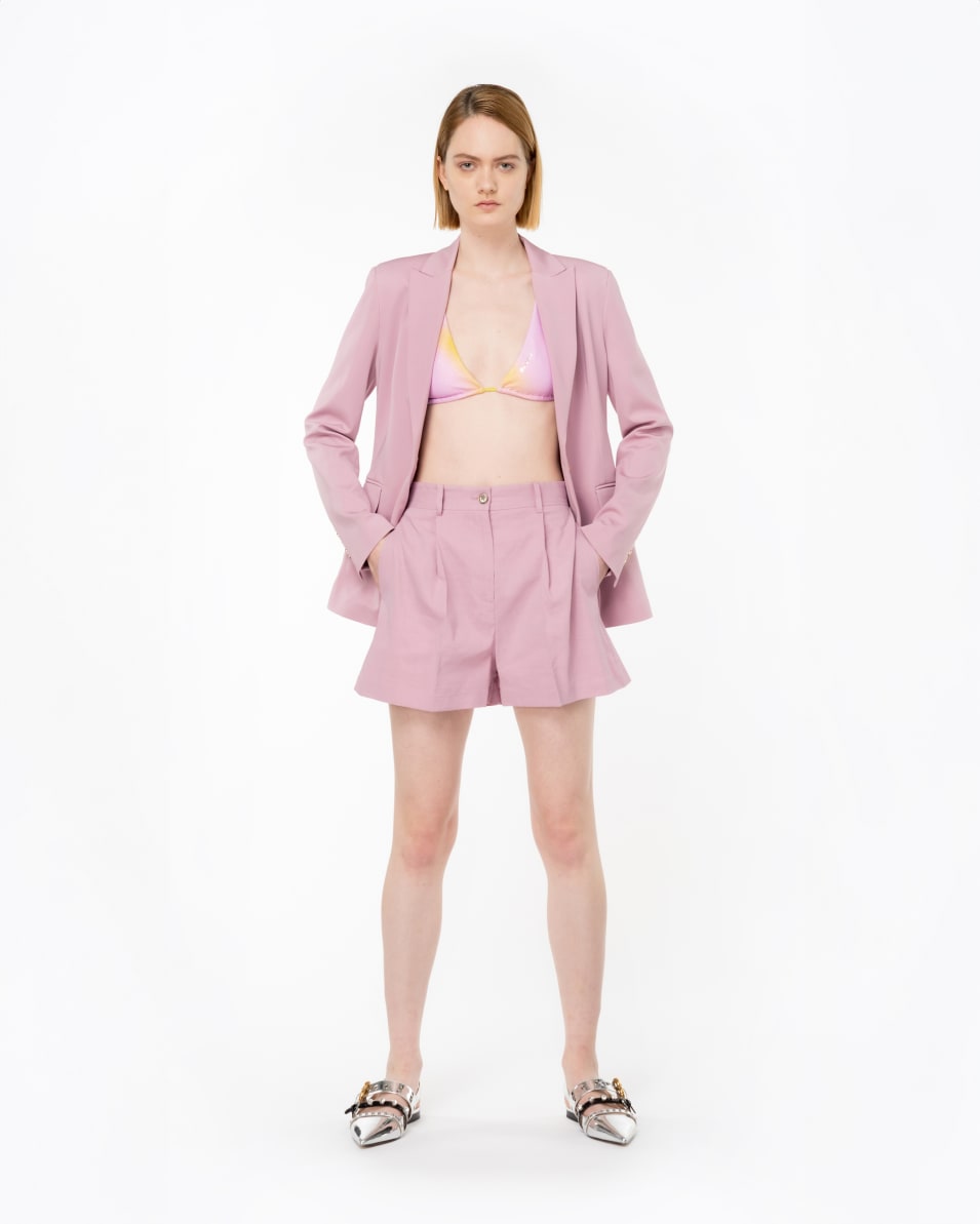 Pinko Sartoriale Shorts Aus Leinen