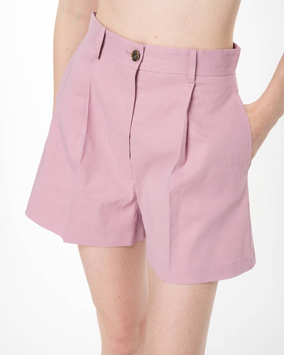 Pinko Sartoriale Shorts Aus Leinen