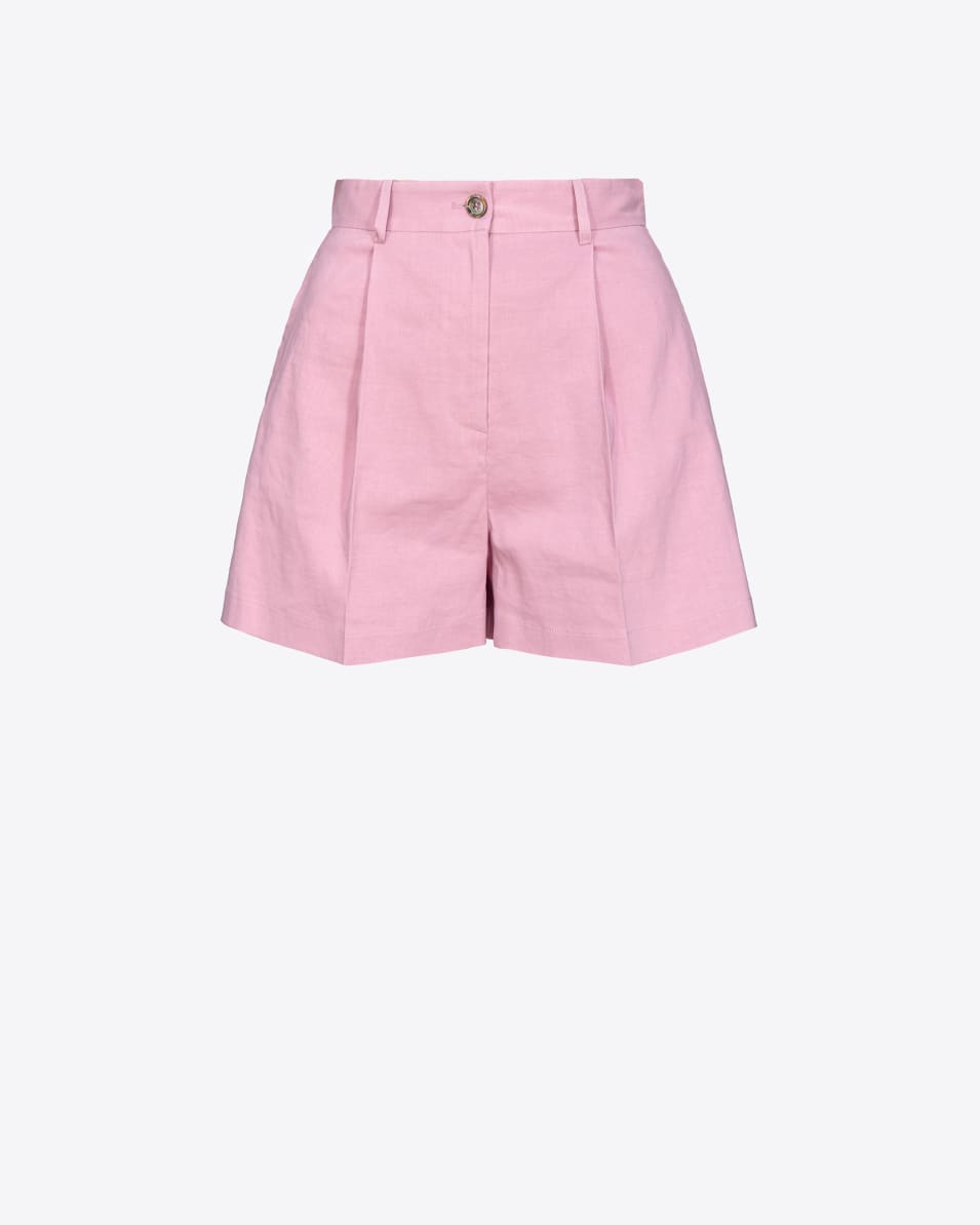Pinko Sartoriale Shorts aus Leinen