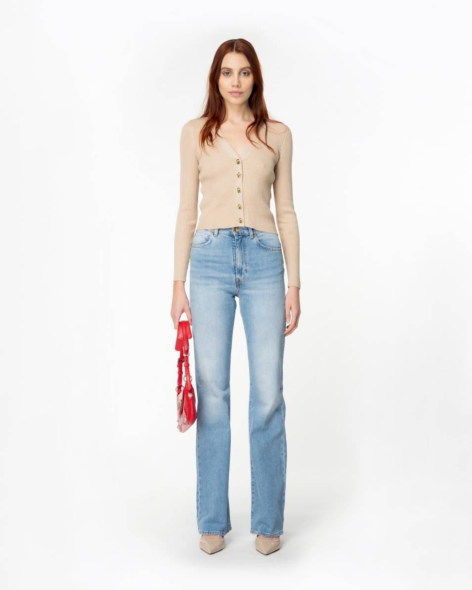 Pinko Schlagjeans Comfort Denim Vintage