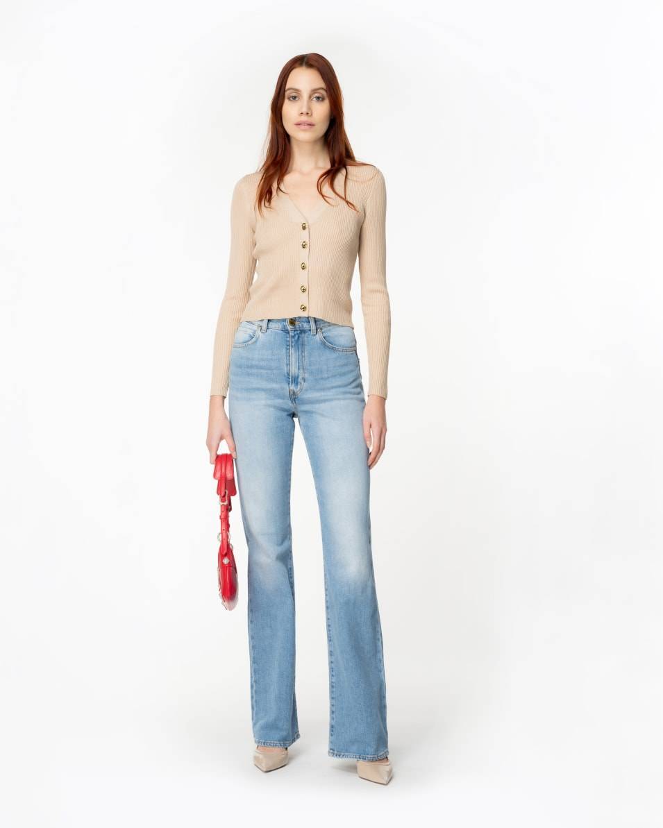 Pinko Schlagjeans Comfort Denim Vintage