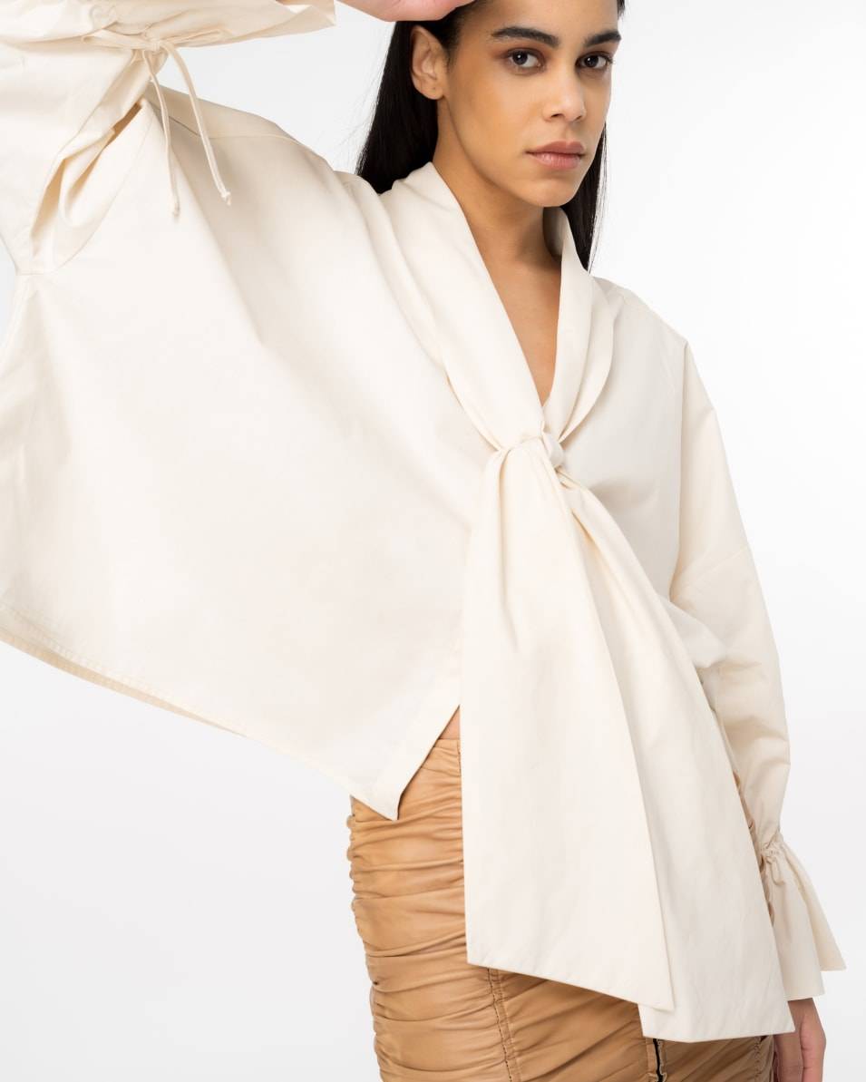 Pinko Schluppenbluse Aus Popeline