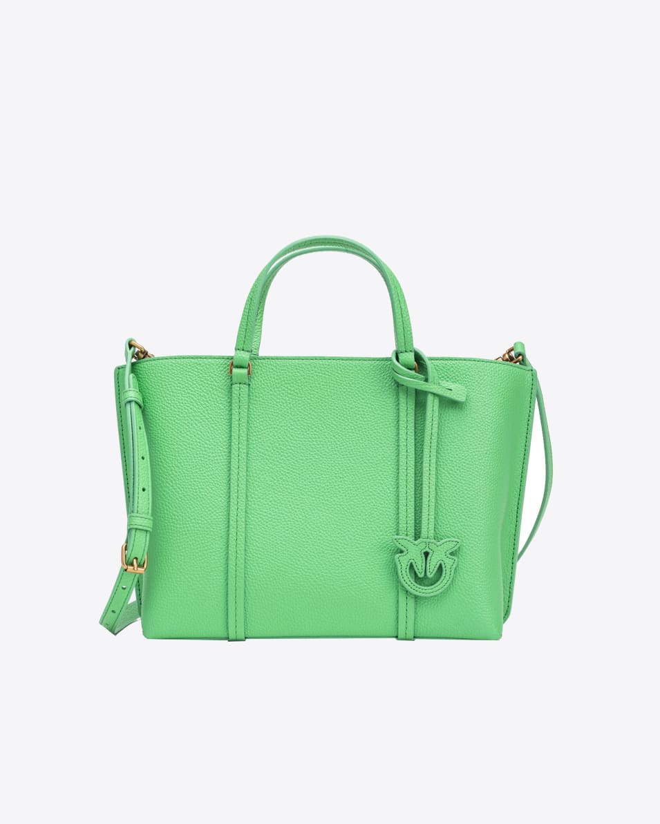 Pinko Shopper Classic aus gewalktem Leder