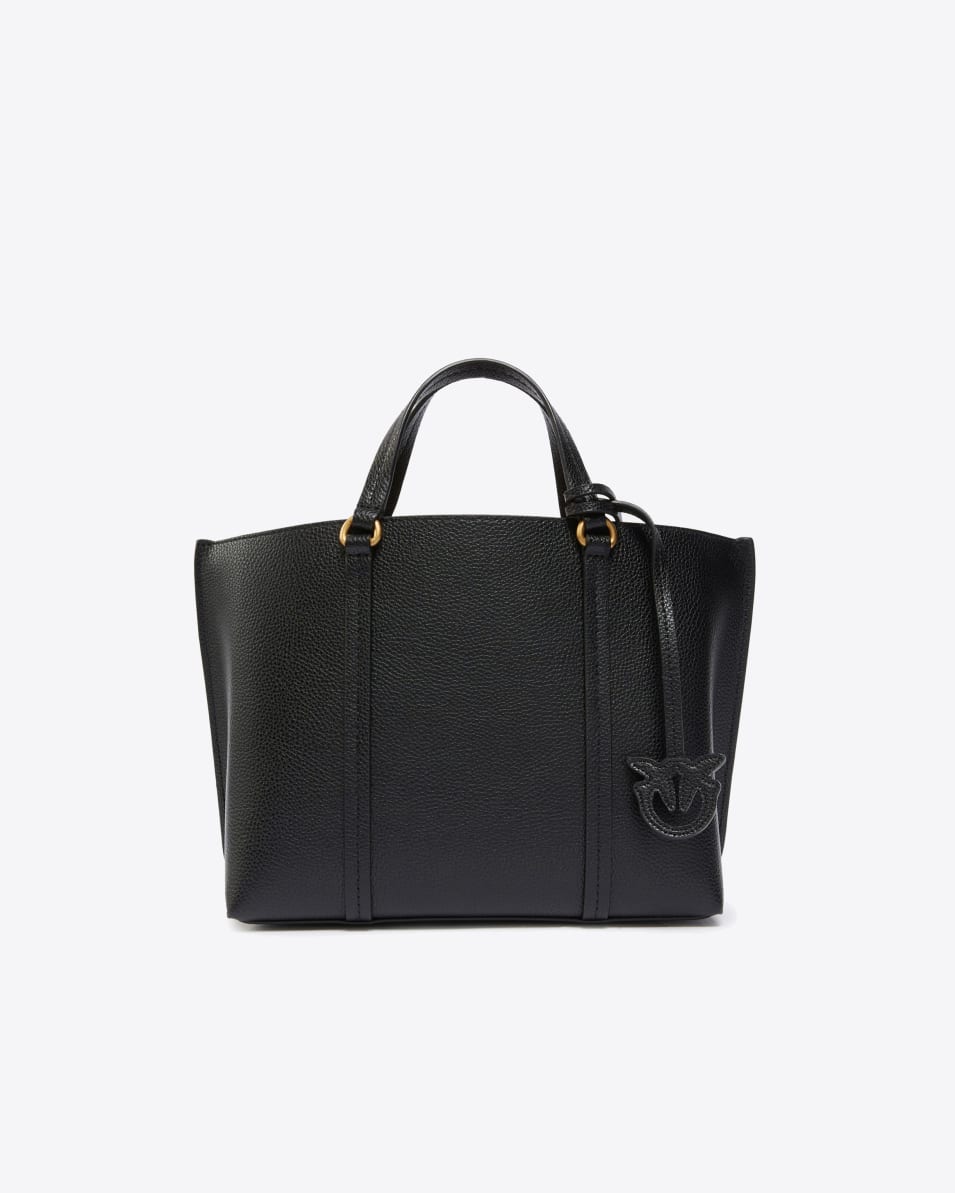 Pinko Shopper Classic aus gewalktem Leder