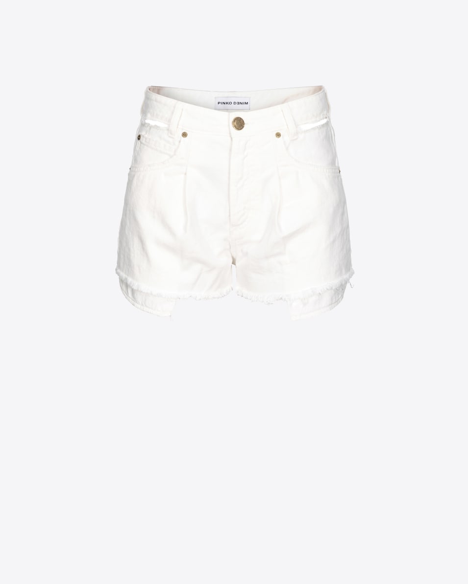 Pinko Shorts aus Baumwoll-Bull