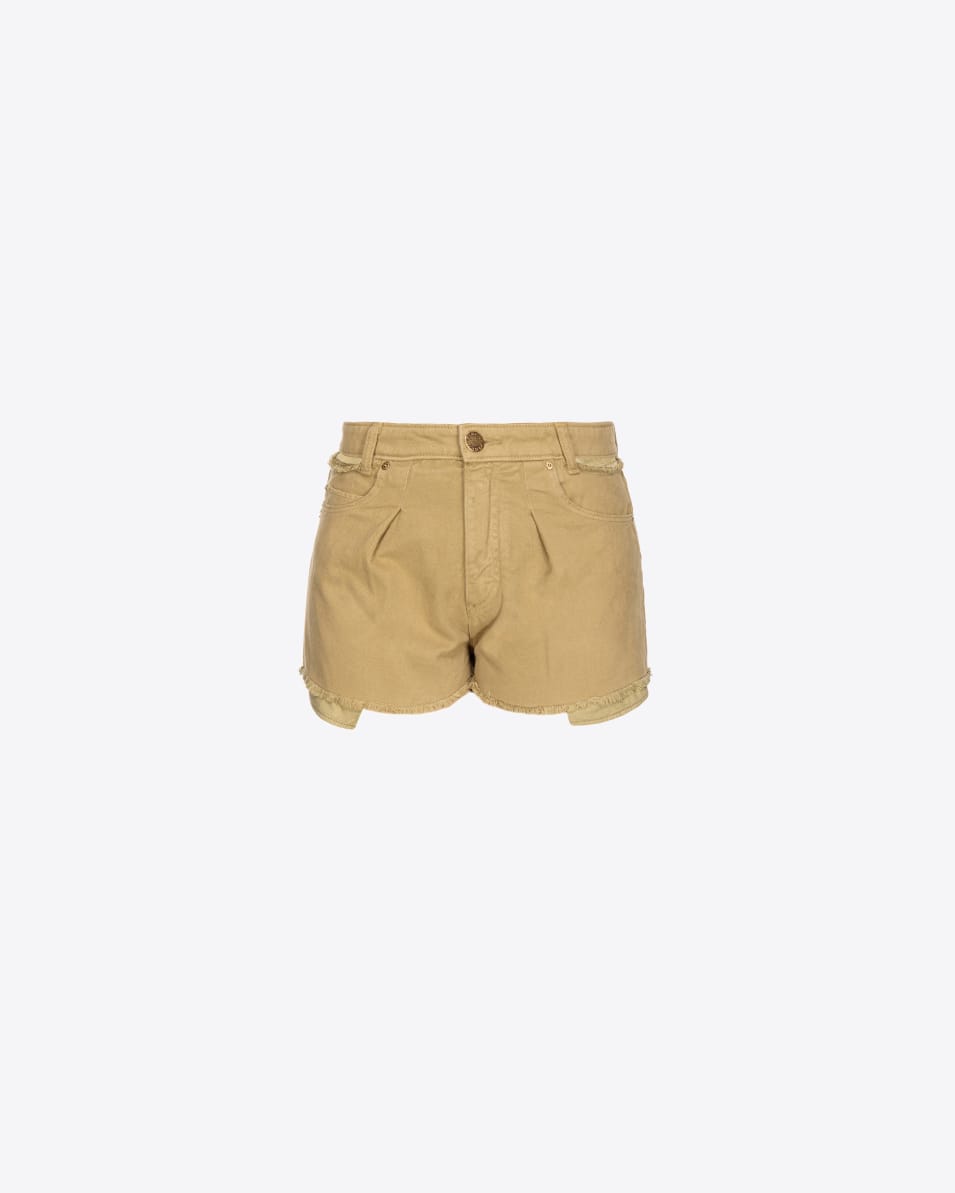 Pinko Shorts aus Baumwoll-Bull