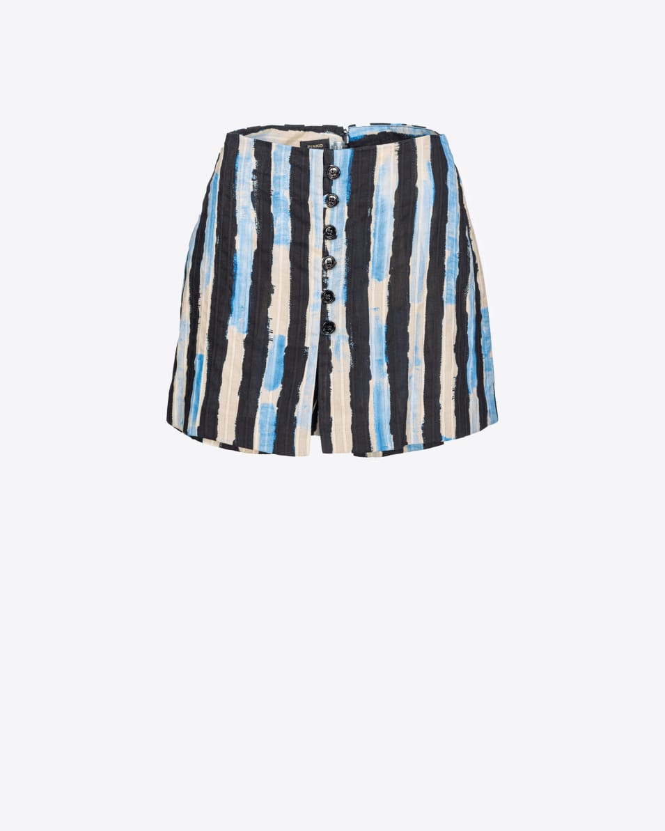 Pinko Skort Pinselstrich