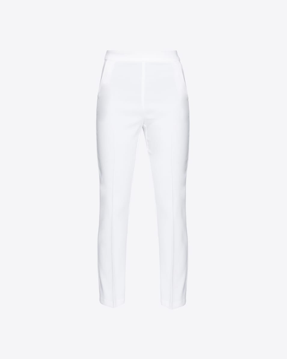 Pinko Slim-Hose aus Stretch-Crêpe