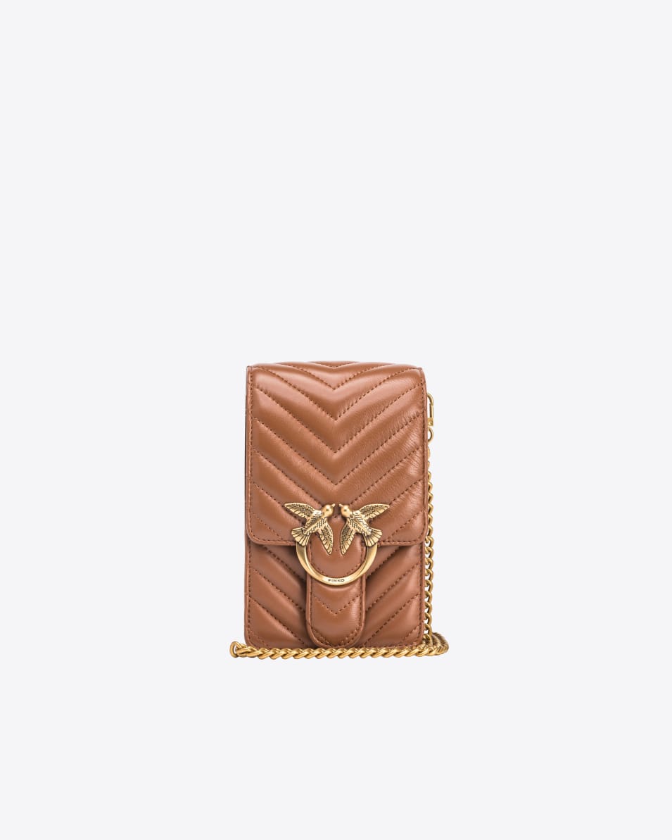 Pinko Smartphone-Tasche Nappa Chevron