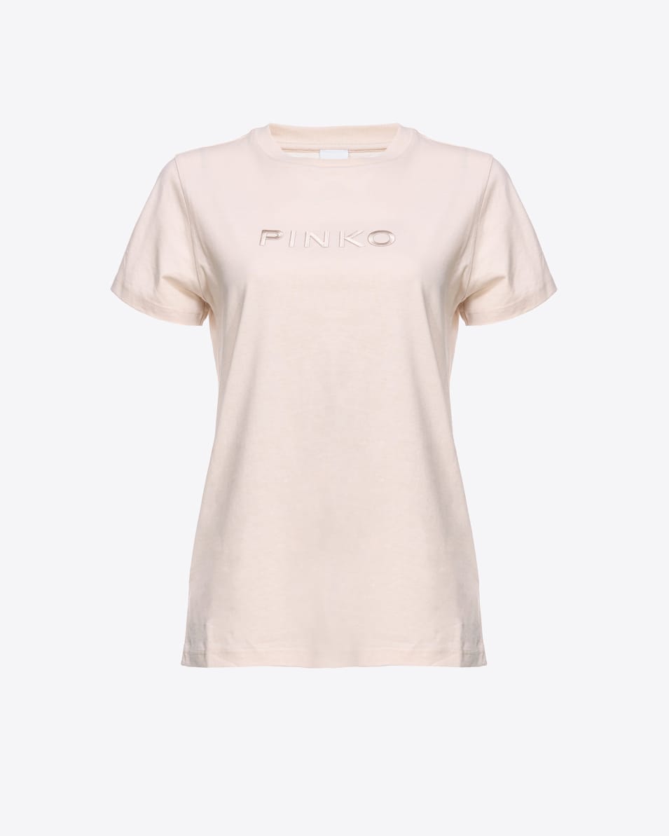 Pinko T-Shirt Logostickerei PINKO