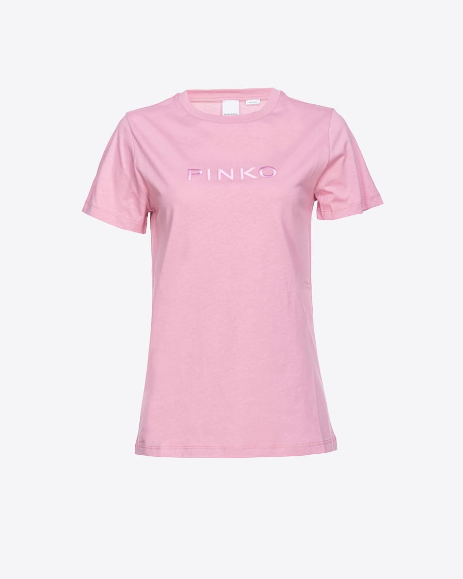 Pinko T-Shirt Logostickerei PINKO