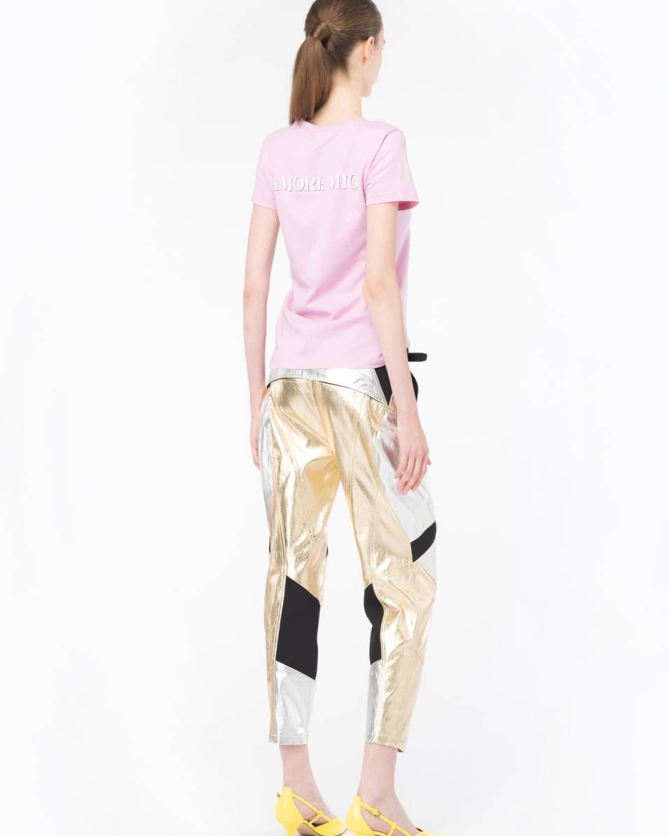 Pinko T-Shirt Meerjungfrau-Print