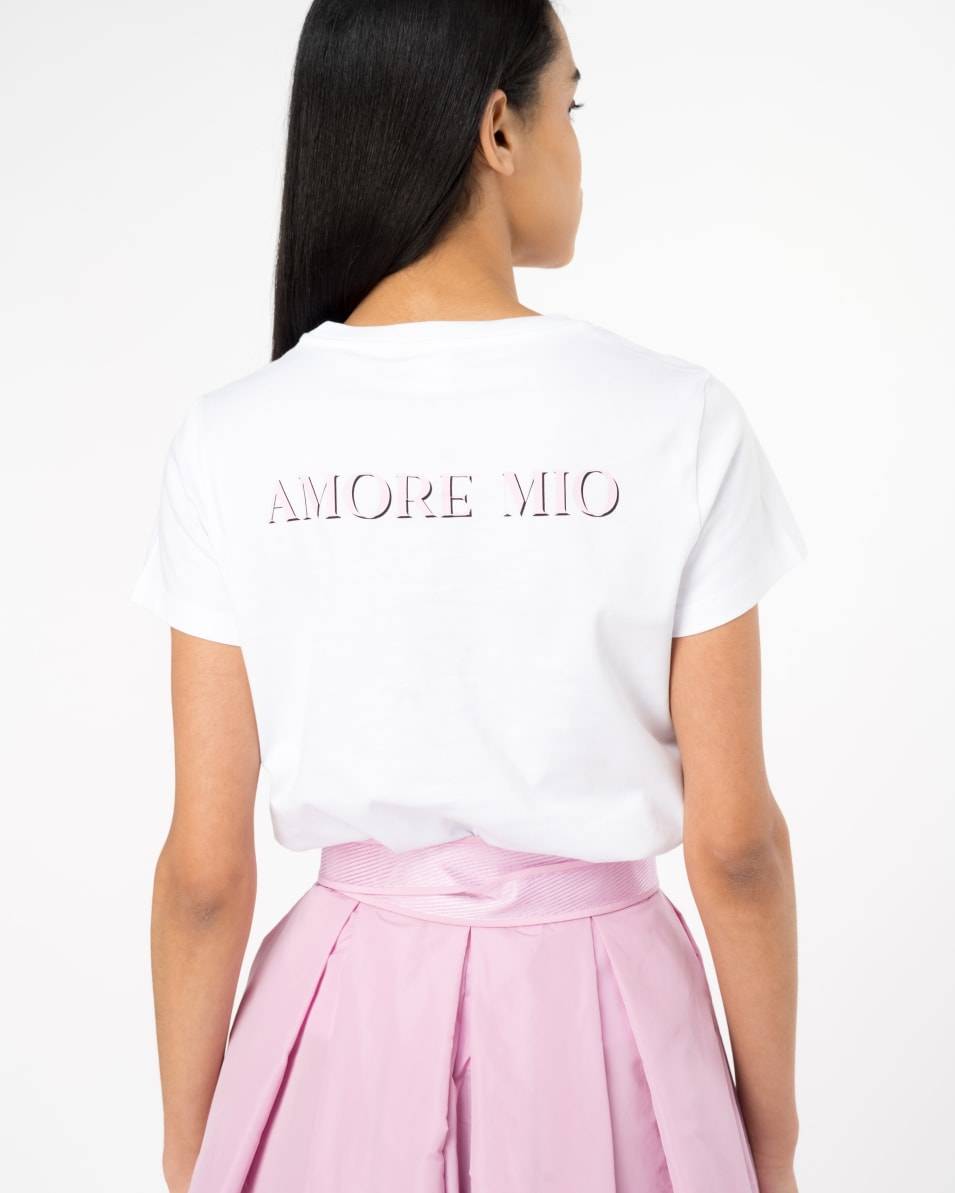 Pinko T-Shirt Meerjungfrau-Print