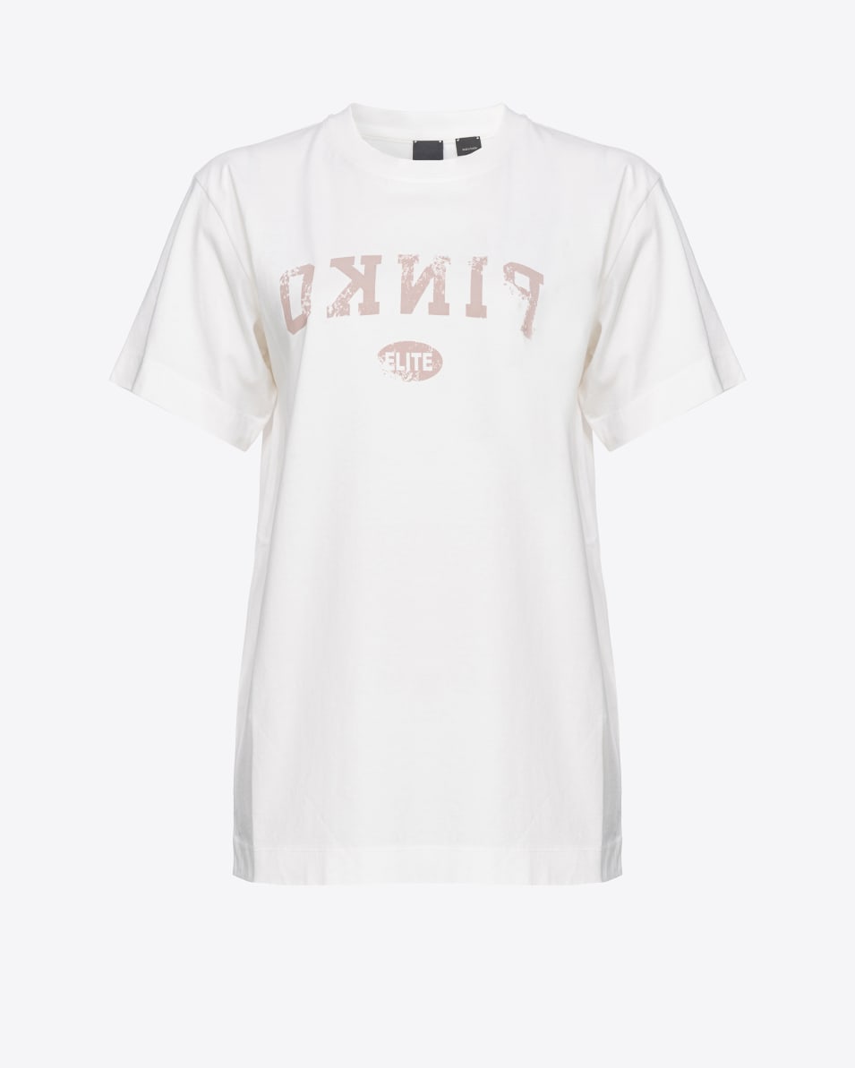 Pinko T-Shirt Mit Logoprint