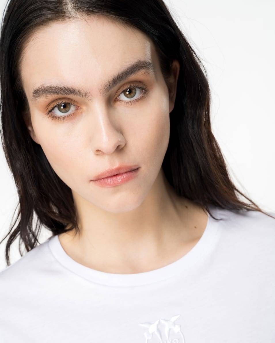 Pinko T-Shirt Mit Love Birds-Stickerei