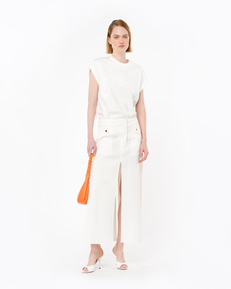 Pinko T-Shirt Mit Love-Print