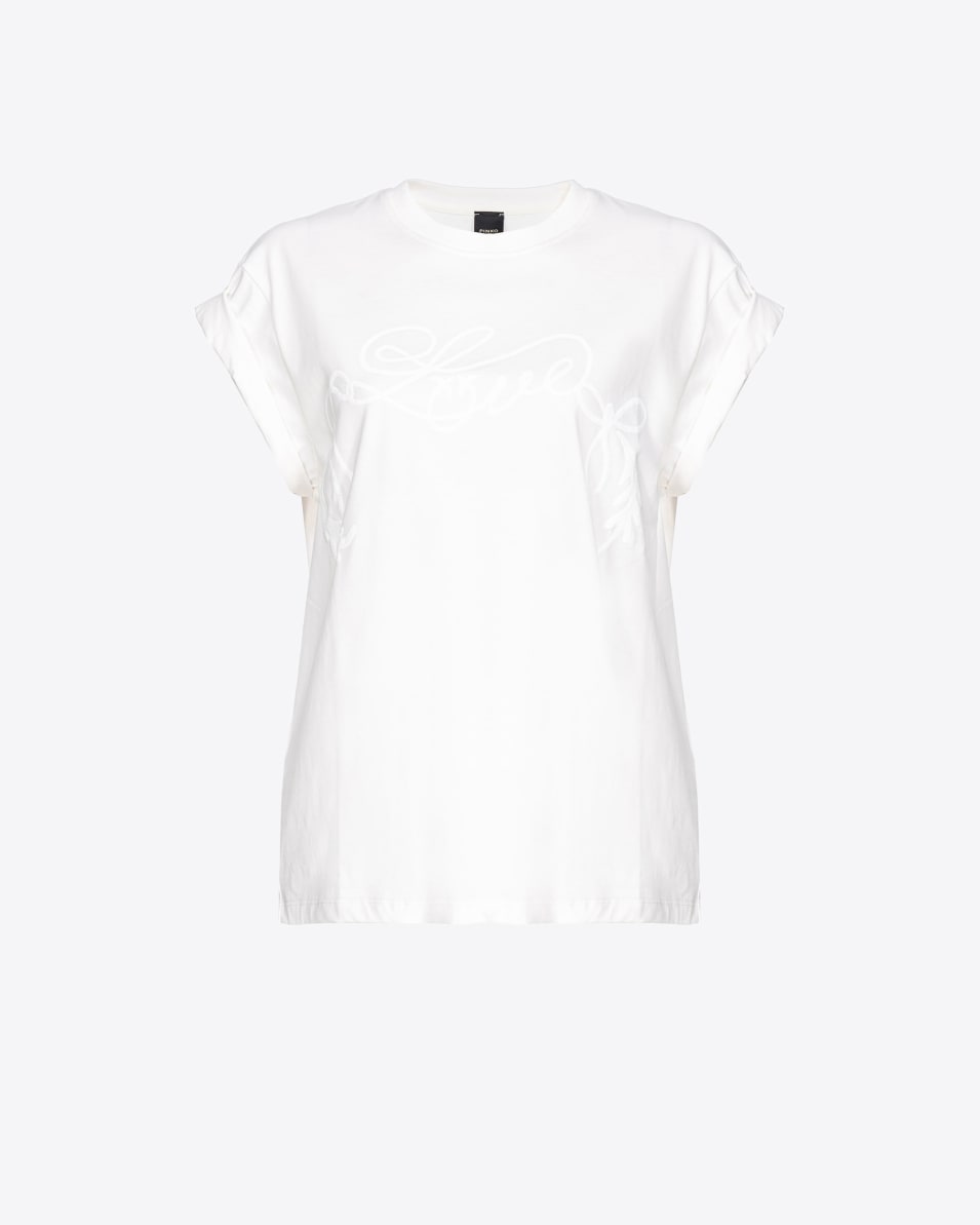 Pinko T-Shirt mit Love-Print