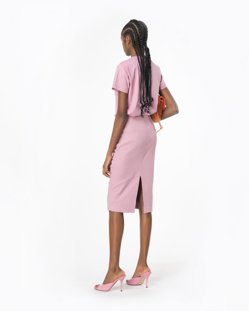 Pinko T-Shirt Mit Mini-Logo-Stickerei Love Birds