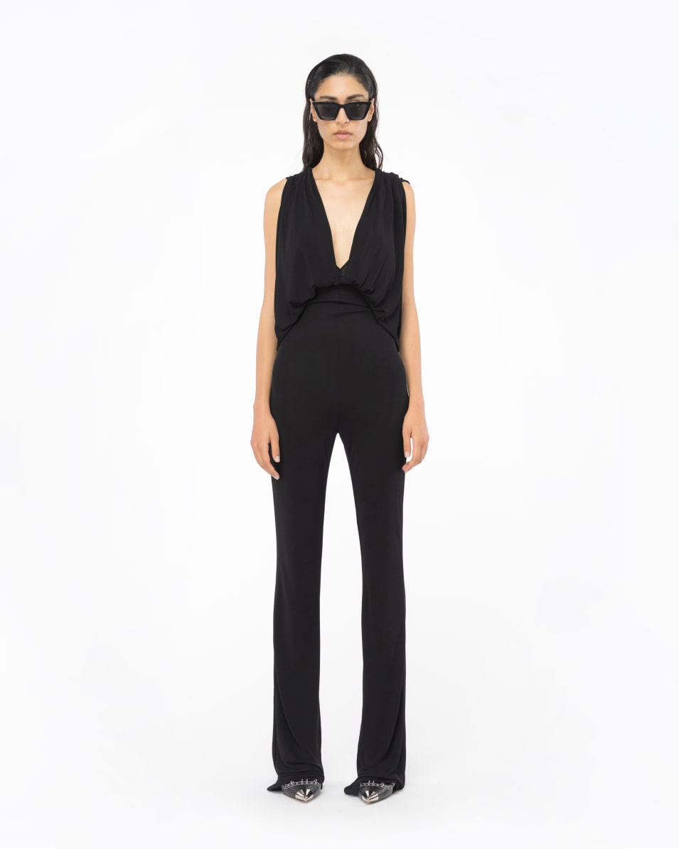 Pinko Tief Ausgeschnittener Jumpsuit Mit Kette