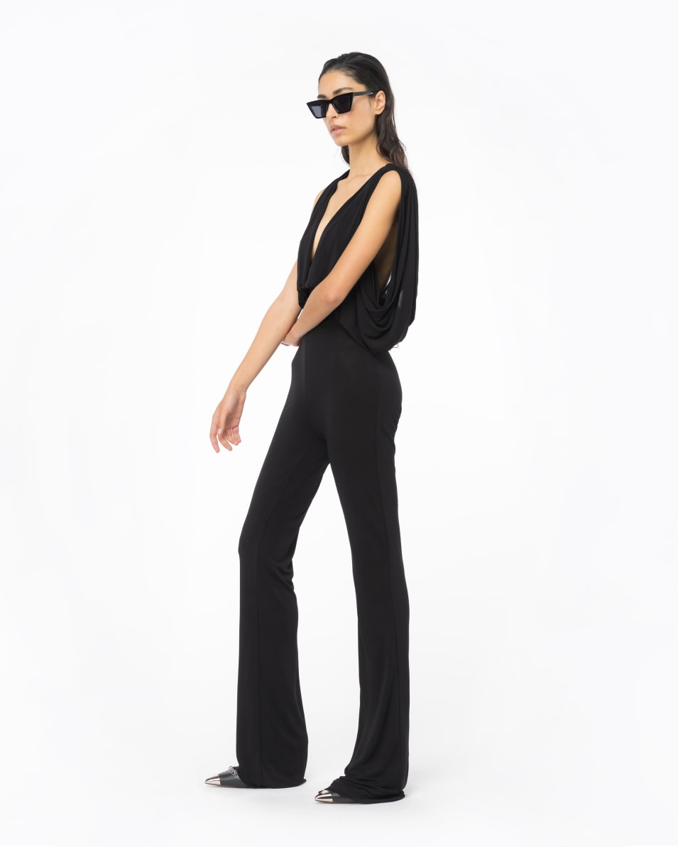 Pinko Tief Ausgeschnittener Jumpsuit Mit Kette