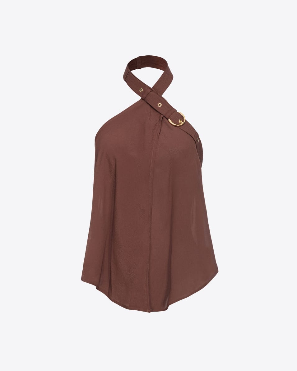 Pinko Tief ausgeschnittenes Top mit Band