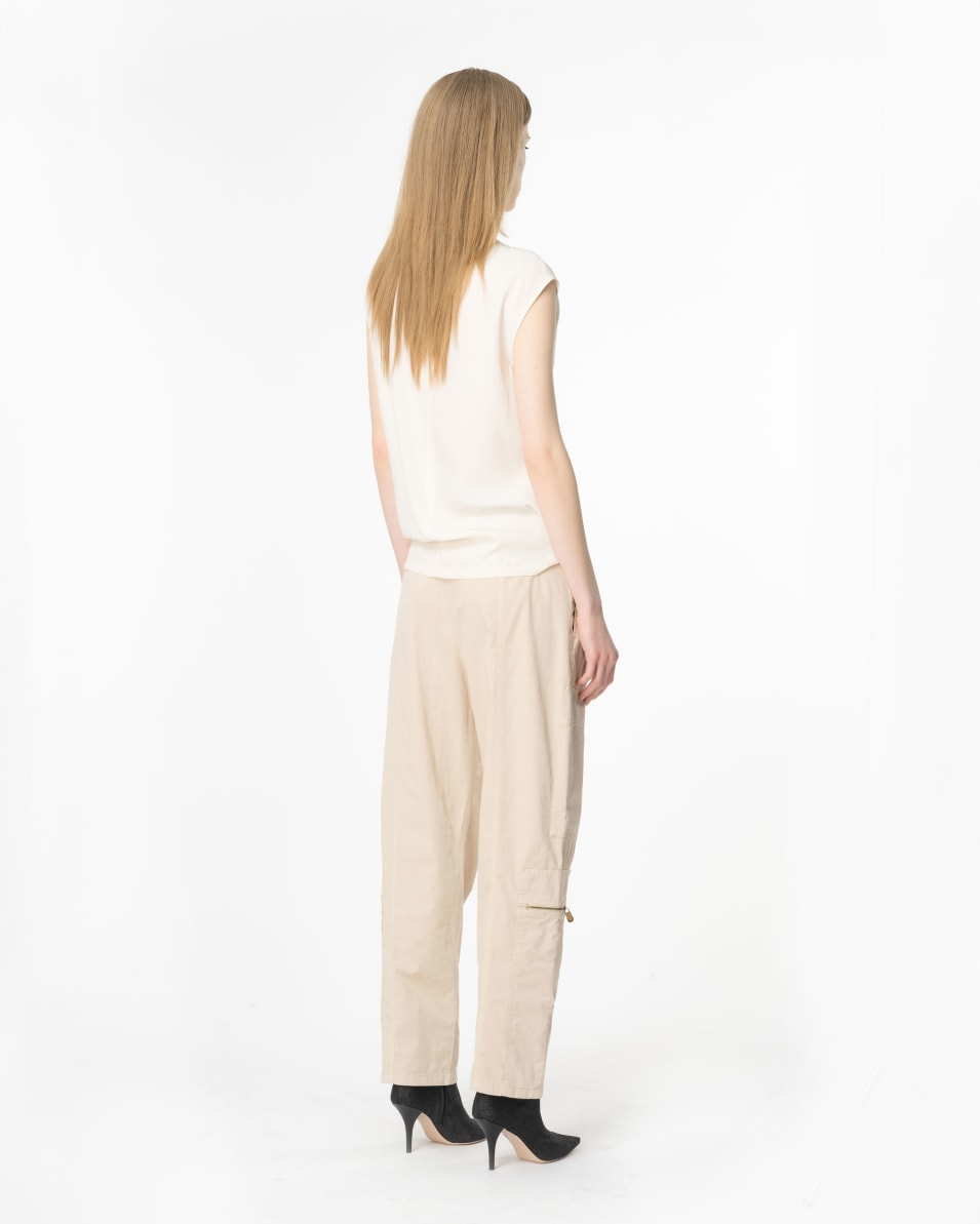 Pinko Top Aus Seidenmix Mit Schleife