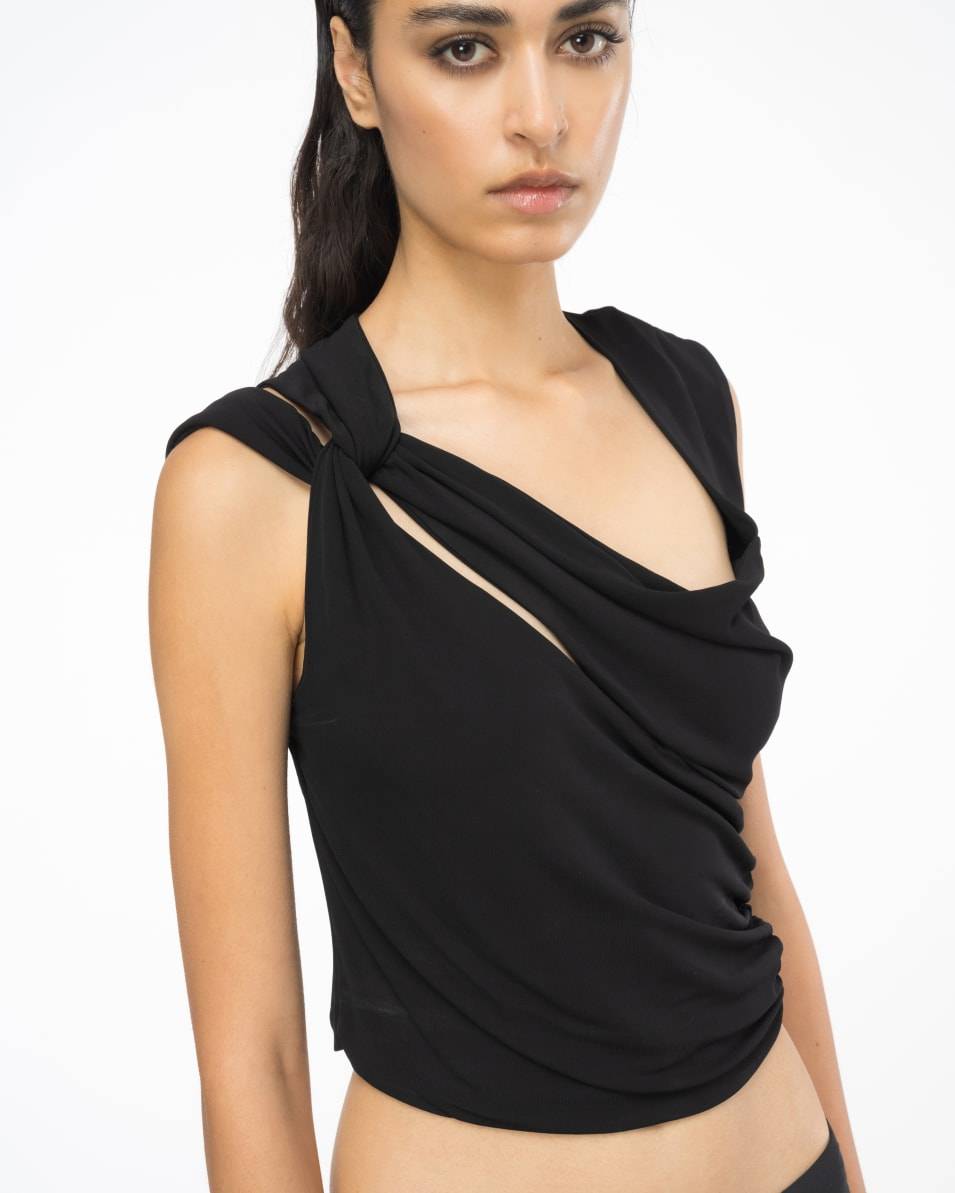 Pinko Torchon-Top Aus Interlock-Krepp