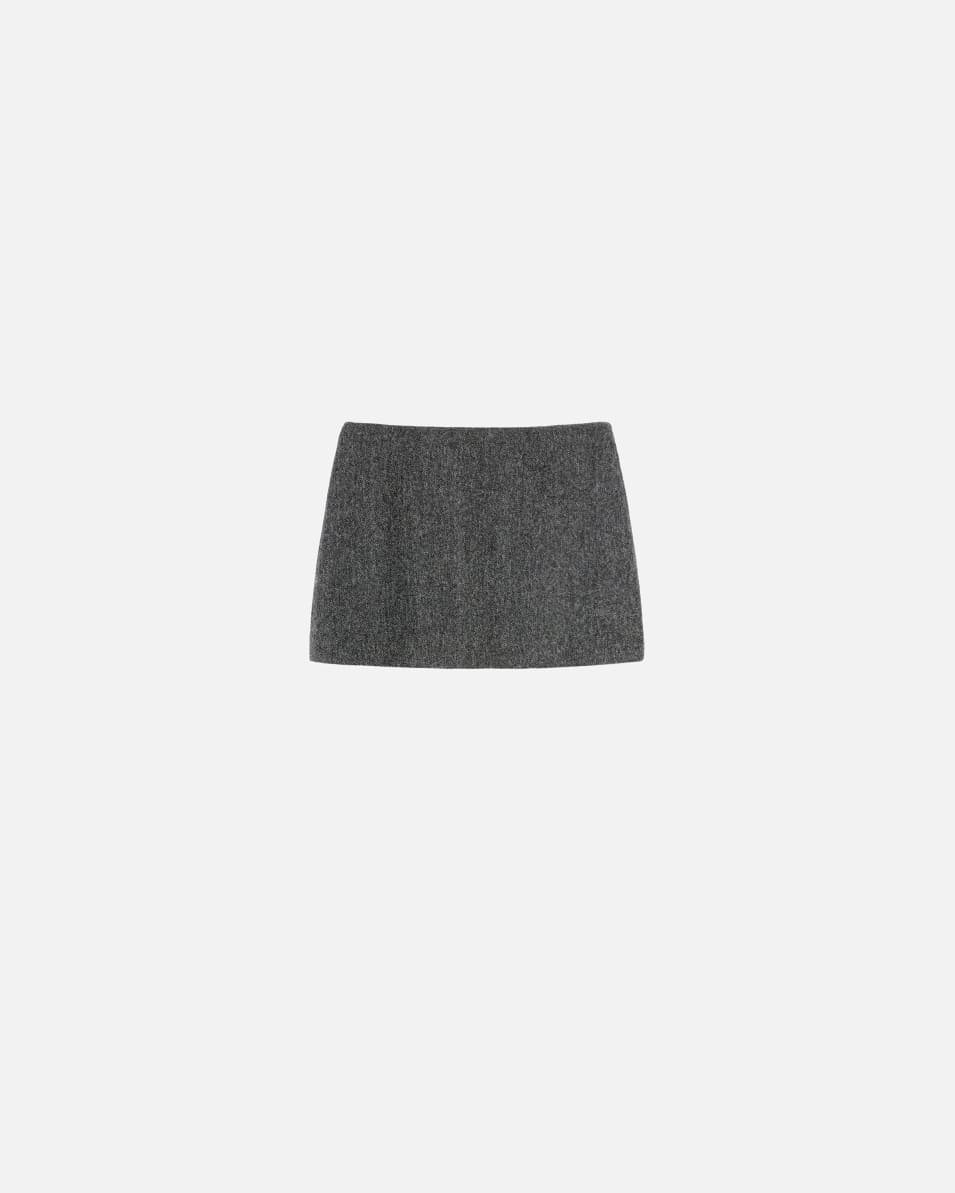 Pinko Tweed A-line miniskirt