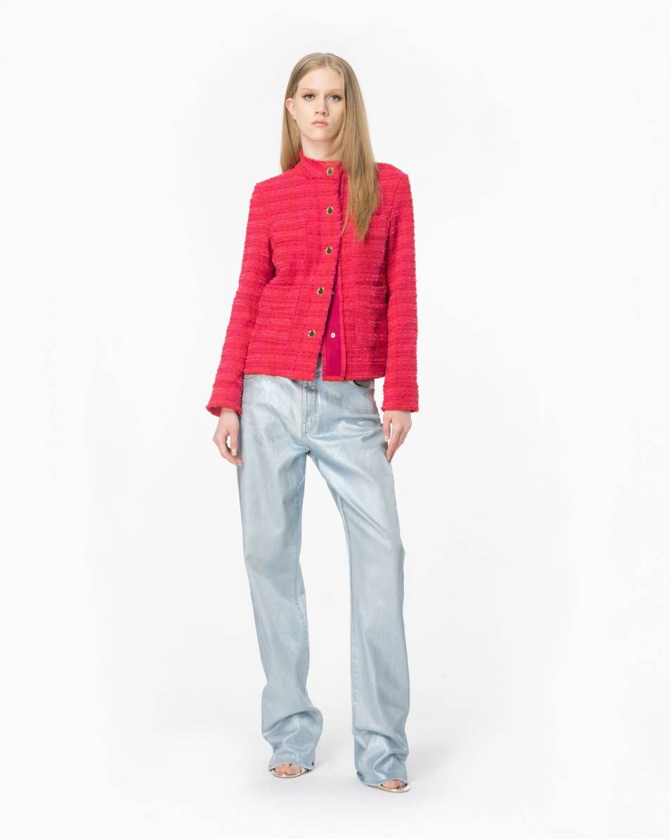 Pinko Tweedjacke Gemustert