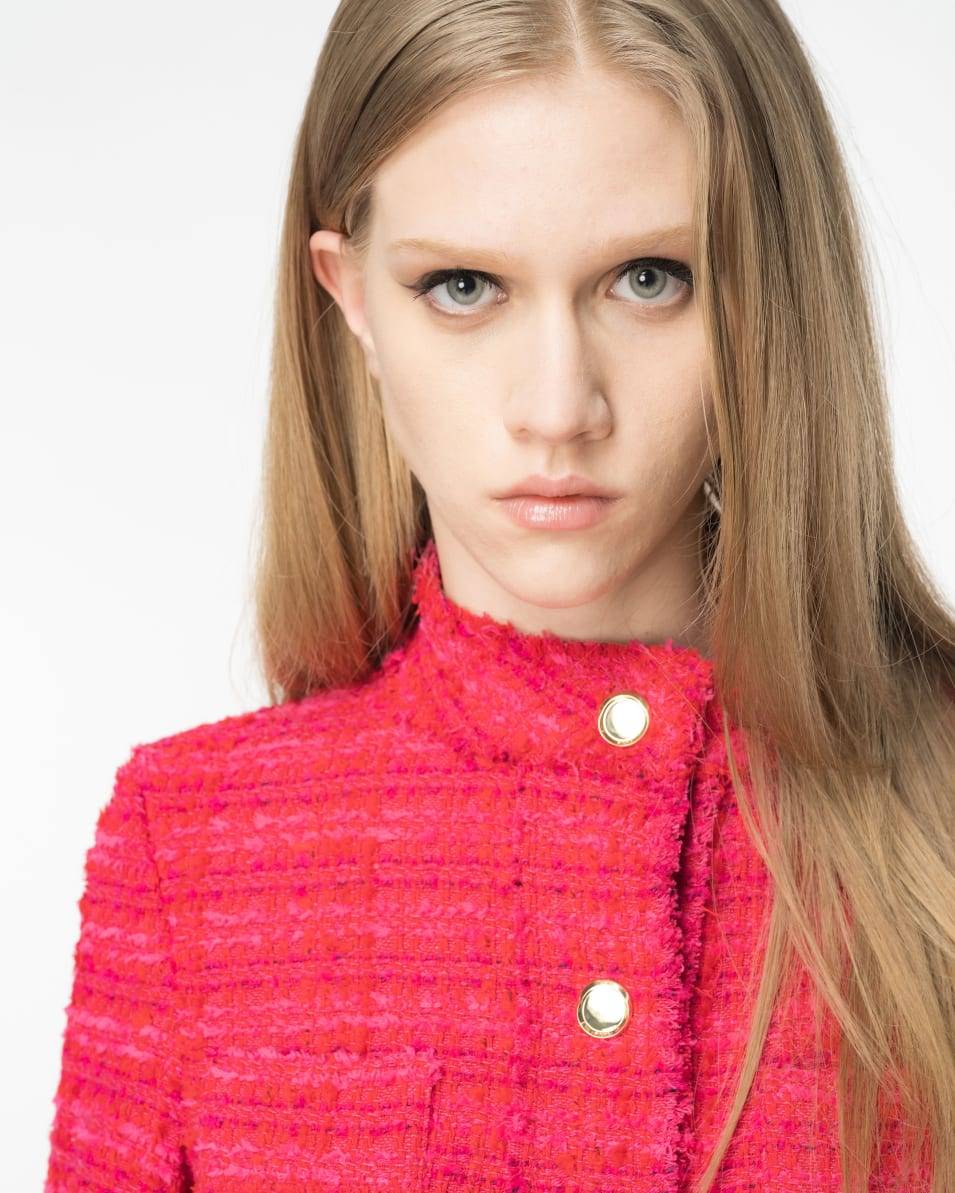 Pinko Tweedjacke Gemustert