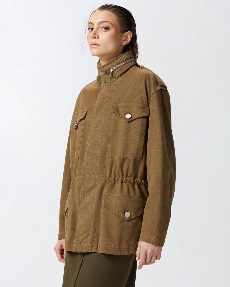 Pinko Utility-Hemdjacke Aus Baumwolle