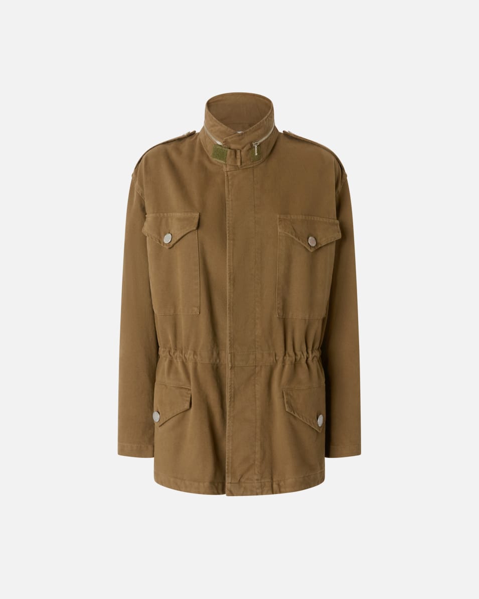 Pinko Utility-Hemdjacke aus Baumwolle