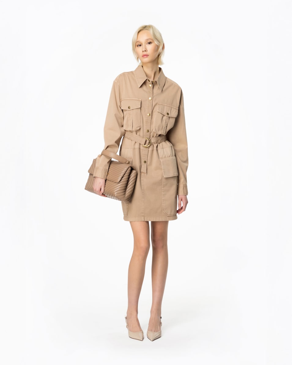 Pinko Utility-Kleid Old Wash