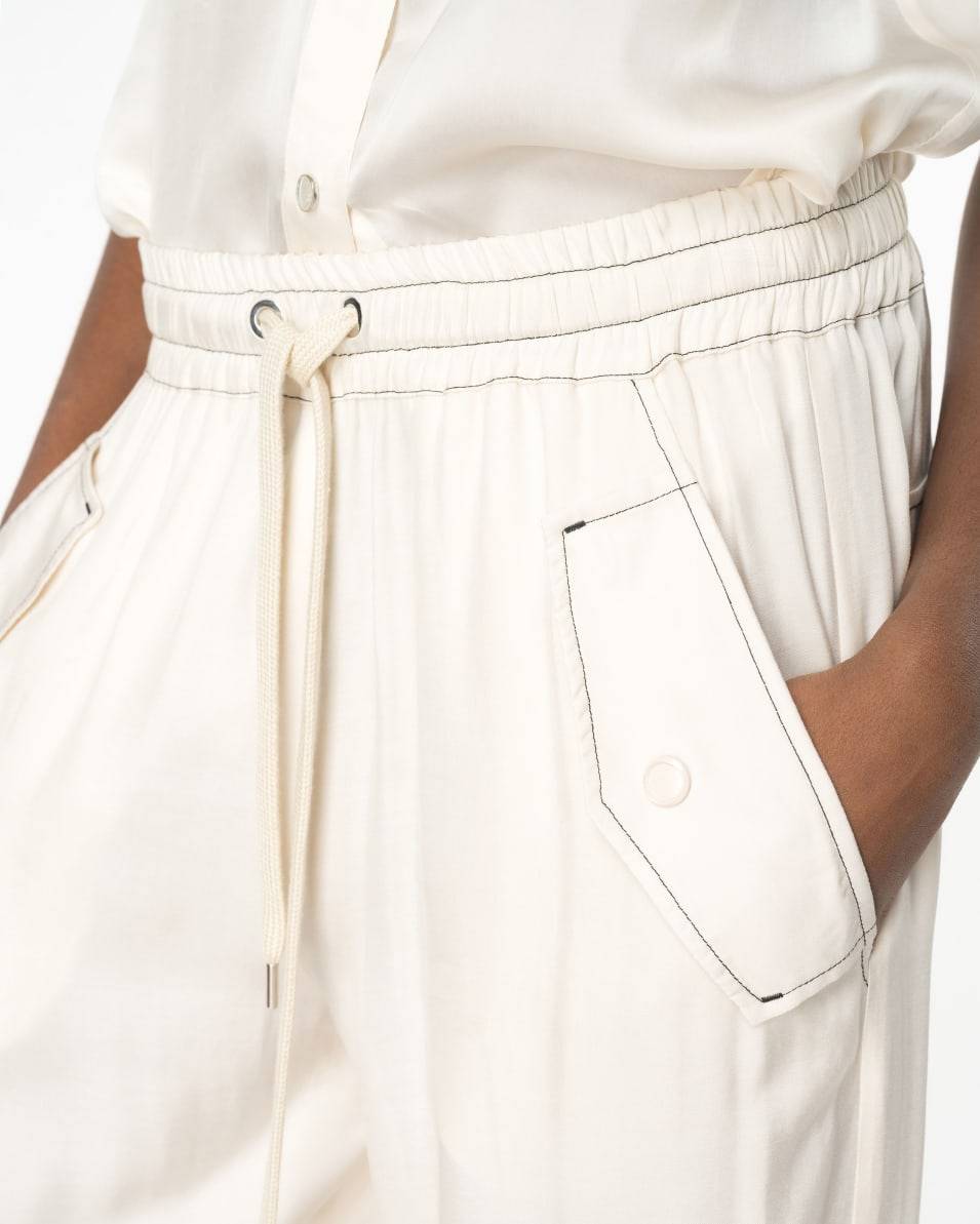 Pinko Weite Hose Aus Twill