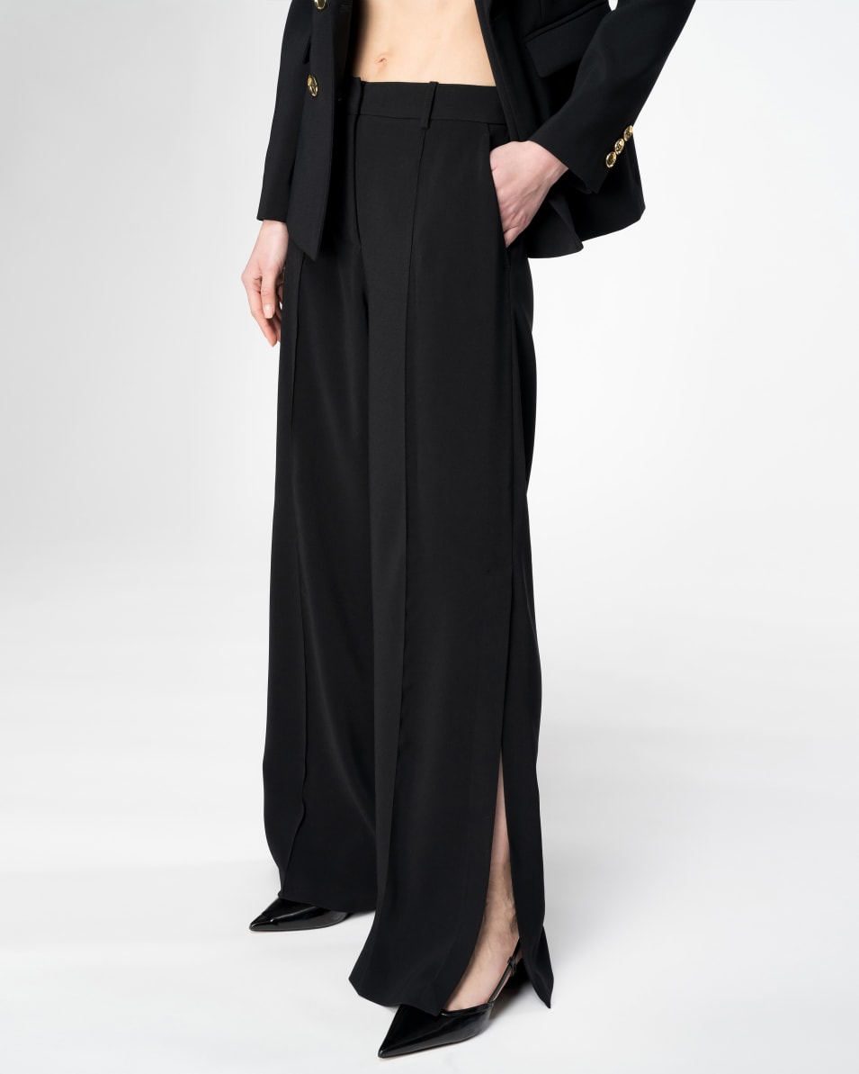 Pinko Weite Hose Mit Seitenschlitz