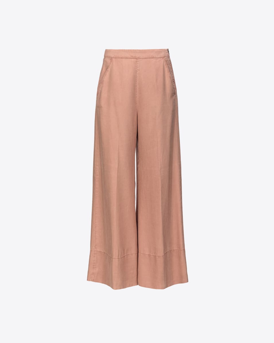Pinko Wide-Leg-Hose Lyocell