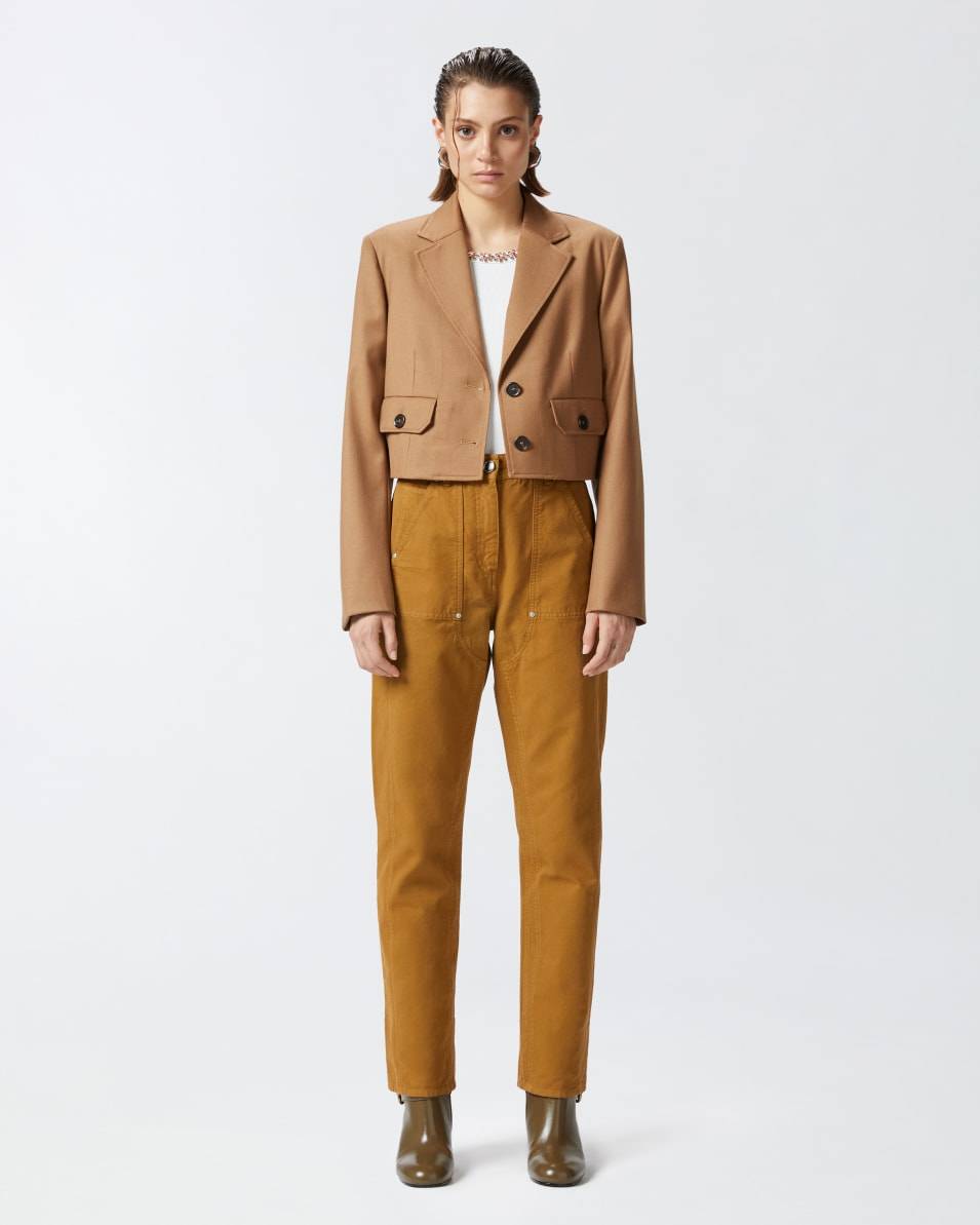 Pinko Workwear-Hose Aus Canvas