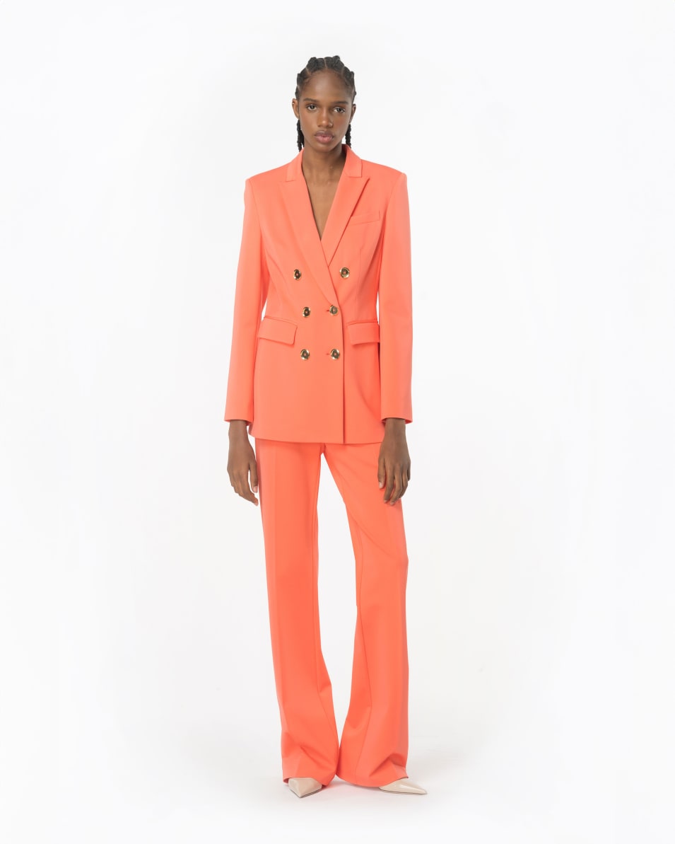 Pinko Zweireihiger Blazer Mit Metallknöpfen