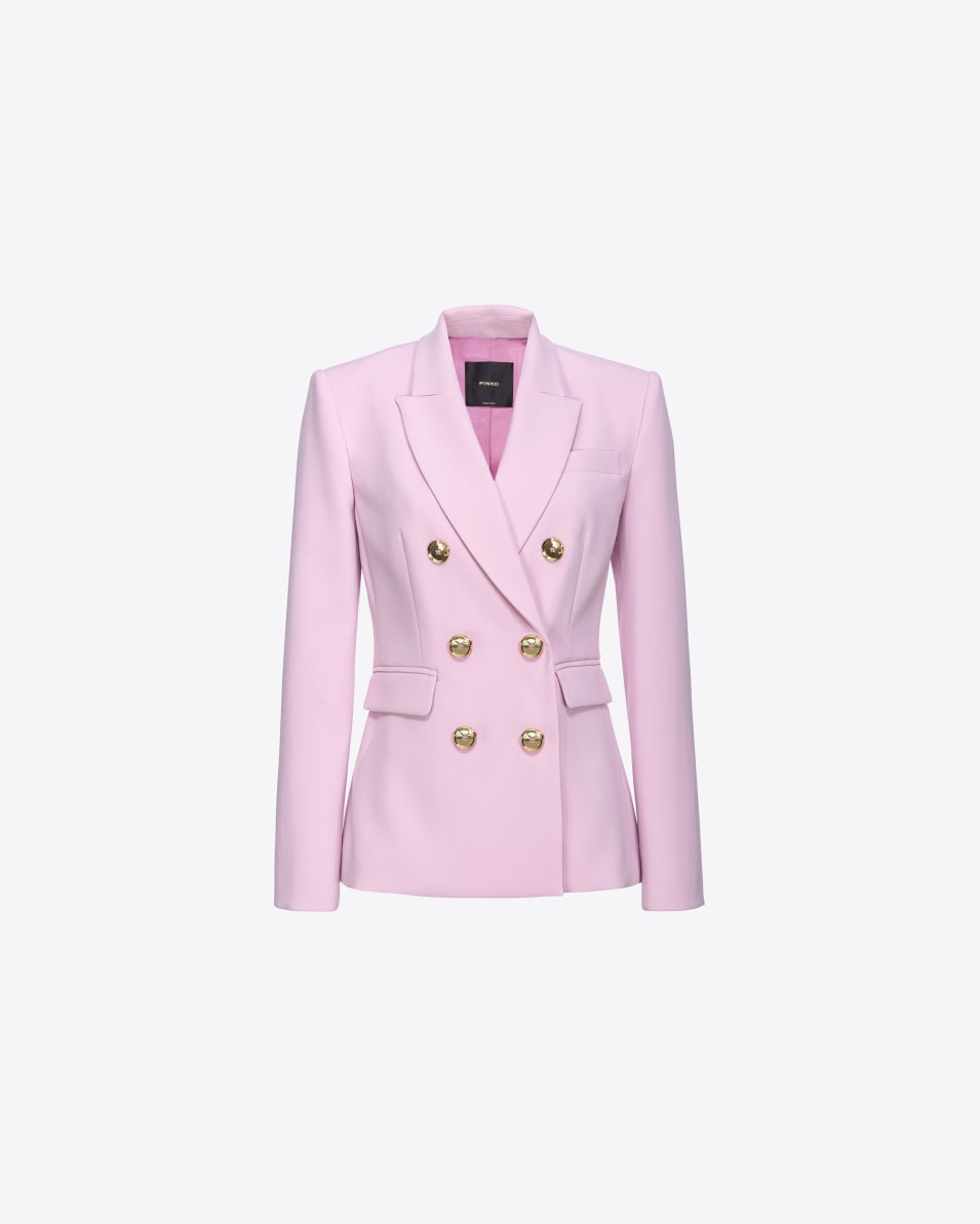 Pinko Zweireihiger Blazer mit Metallknöpfen