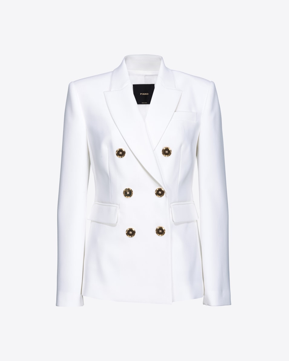 Pinko Zweireihiger Blazer mit Metallknöpfen