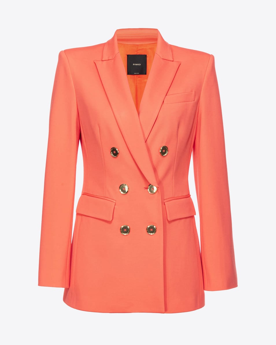 Pinko Zweireihiger Blazer mit Metallknöpfen