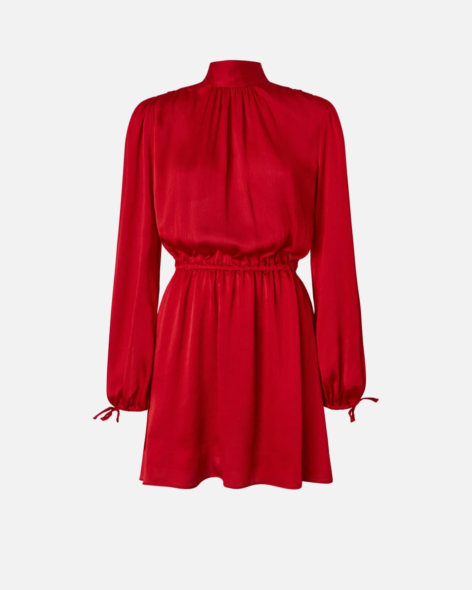 Pinko Rückenfreies Minikleid in strukturierter Optik