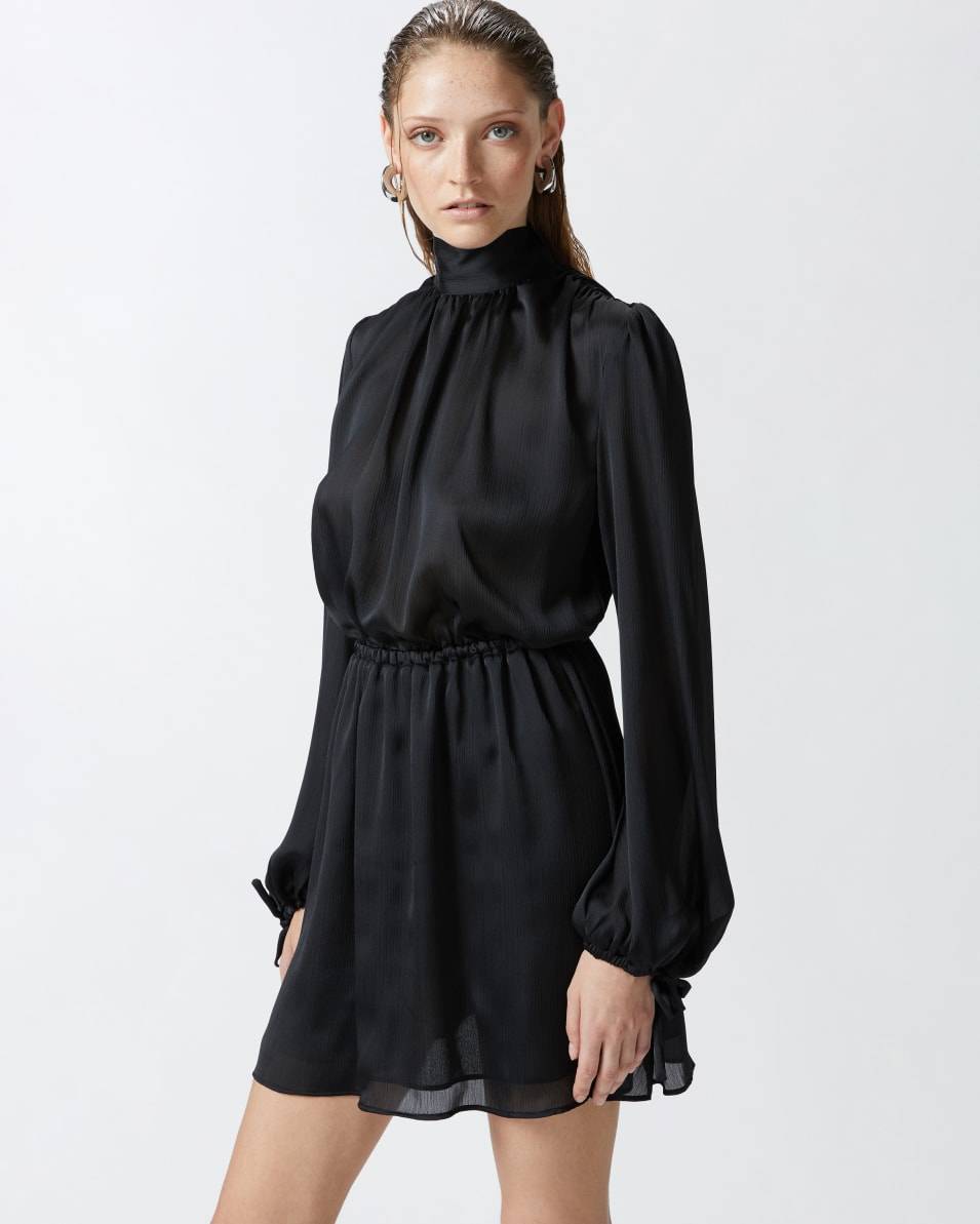 Pinko Rückenfreies Minikleid In Strukturierter Optik