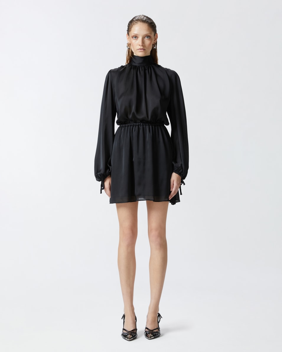 Pinko Rückenfreies Minikleid In Strukturierter Optik