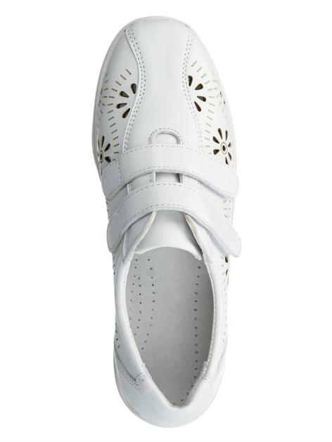 Naturläufer Klettslipper In Blumen-Lasercut Artikelnummer: 1504639