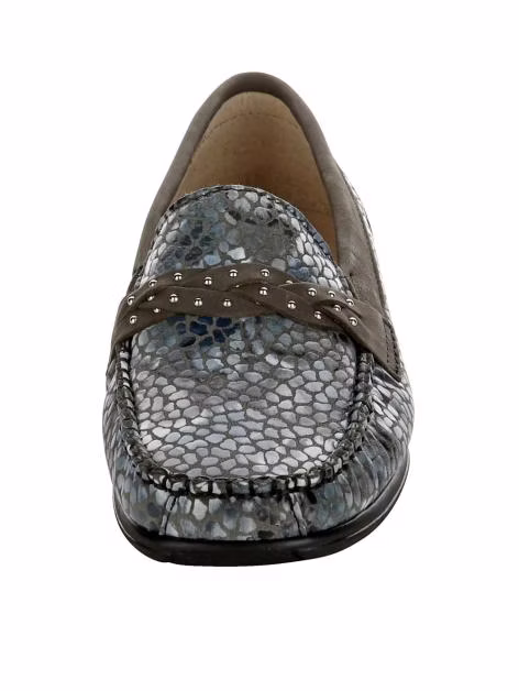 Naturläufer Mokassin mit Steinchenverzierung Artikelnummer: 1808020