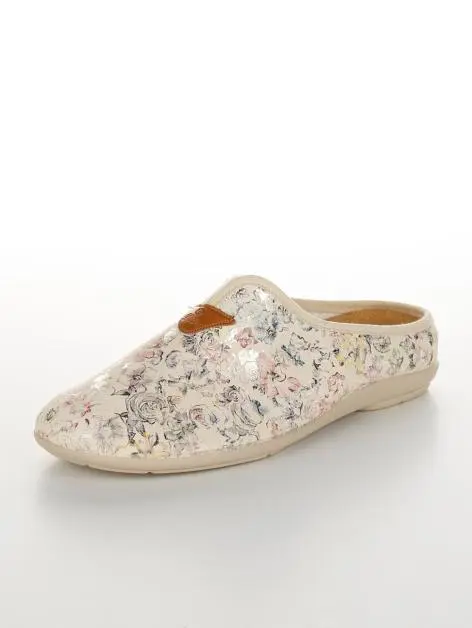 Naturläufer Pantolette aus dehnbarem Textilmaterial Artikelnummer: 1817243.00007