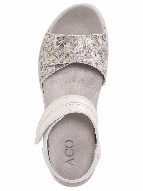 Naturläufer Sandale Mit Superschönem Blümchendruck Artikelnummer: 1507653