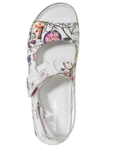 Naturläufer Sandalen Mit Blumenmotiv Artikelnummer: 1578122